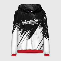 Толстовка-худи мужская Judas Priest metal, цвет: 3D-красный