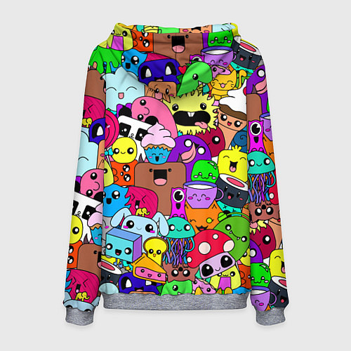 Мужская толстовка Монстрики Nastiprazdnik / 3D-Меланж – фото 2