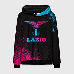 Толстовка-худи мужская Lazio - neon gradient, цвет: 3D-черный