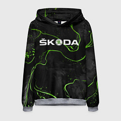 Толстовка-худи мужская Шкодавод, цвет: 3D-меланж