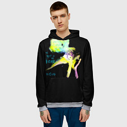 Толстовка-худи мужская The Head on the Door - The Cure, цвет: 3D-меланж — фото 2