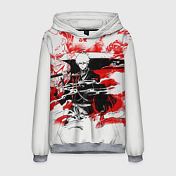 Толстовка-худи мужская Блич Ичиго Курасаки, цвет: 3D-меланж