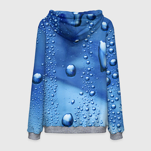Мужская толстовка Subaru - капли / 3D-Меланж – фото 2