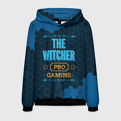 Толстовка-худи мужская Игра The Witcher: pro gaming, цвет: 3D-черный