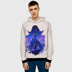 Толстовка-худи мужская Castlevania game art, цвет: 3D-черный — фото 2