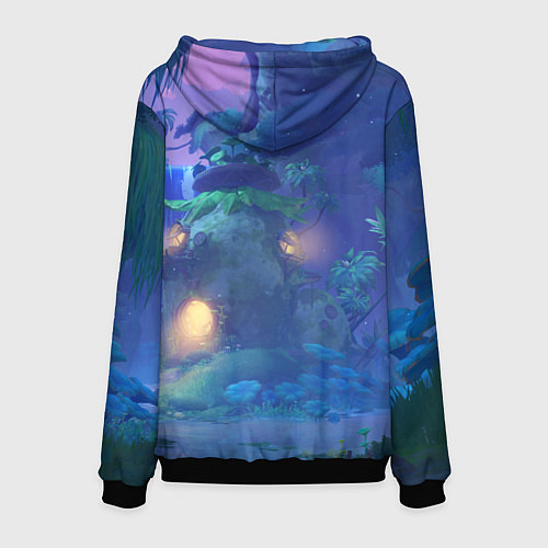 Мужская толстовка Тигнари Genshin Impact / 3D-Черный – фото 2