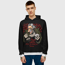 Толстовка-худи мужская Доктор Ливси Фонк, цвет: 3D-белый — фото 2