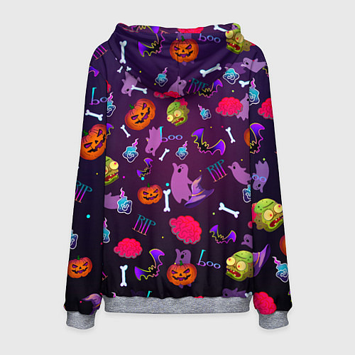 Мужская толстовка Это Хэллоуин / 3D-Меланж – фото 2