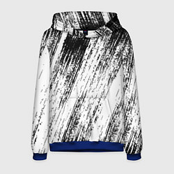 Толстовка-худи мужская Мокрый асфальт, цвет: 3D-синий