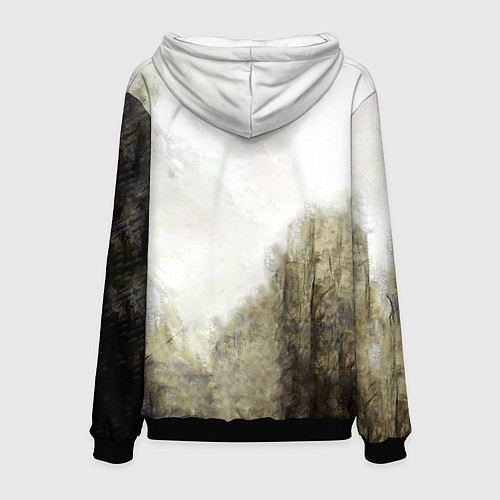 Мужская толстовка Three Days Grace дебютный альбом / 3D-Черный – фото 2