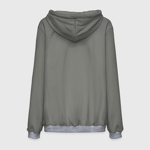 Мужская толстовка Голова немецкой овчарки / 3D-Меланж – фото 2