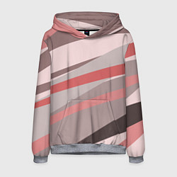 Толстовка-худи мужская Розовый берег, цвет: 3D-меланж