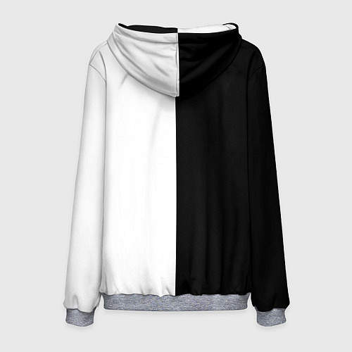 Мужская толстовка Drain Face ZXC / 3D-Меланж – фото 2