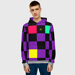 Толстовка-худи мужская FIRM прямо из 80х, цвет: 3D-меланж — фото 2