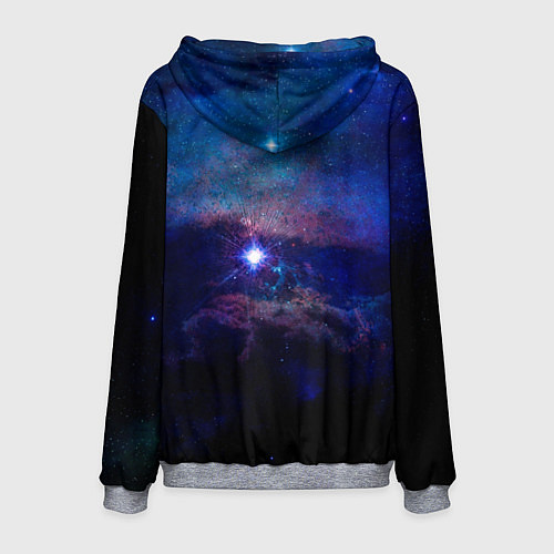 Мужская толстовка Звёздное небо / 3D-Меланж – фото 2