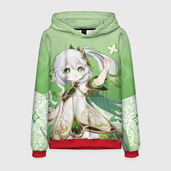 Толстовка-худи мужская Nahida Genshin Impact, цвет: 3D-красный