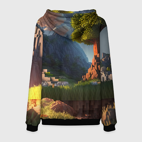 Мужская толстовка Pokеmon Pikachu / 3D-Черный – фото 2