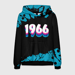 Толстовка-худи мужская Made in 1966: vintage art, цвет: 3D-черный