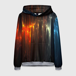 Толстовка-худи мужская Космос сияние, цвет: 3D-меланж