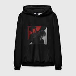 Толстовка-худи мужская Три дня дождя - Байполар, цвет: 3D-черный