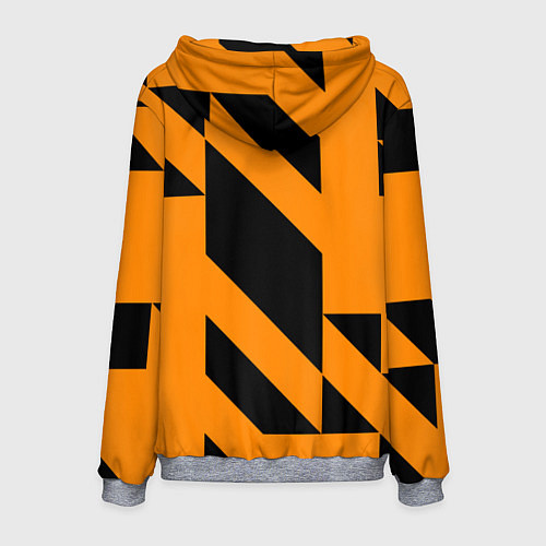 Мужская толстовка Абстракция abstractart / 3D-Меланж – фото 2