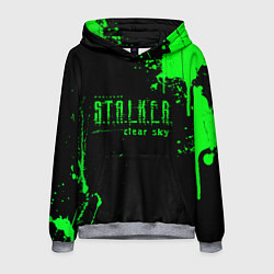 Толстовка-худи мужская Stalker sky art, цвет: 3D-меланж