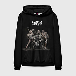 Толстовка-худи мужская Lordi band, цвет: 3D-черный