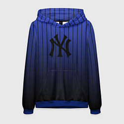 Толстовка-худи мужская New York Yankees, цвет: 3D-синий