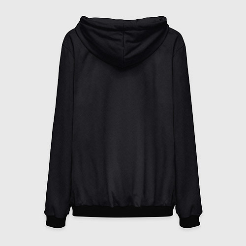 Мужская толстовка Воспоминания о любви Девушка цветы и замок / 3D-Черный – фото 2