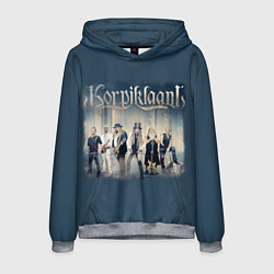 Толстовка-худи мужская Korpiklaani pine woods, цвет: 3D-меланж