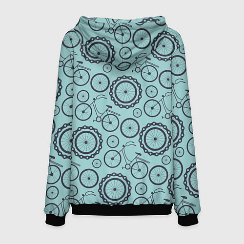 Мужская толстовка Любитель велика / 3D-Черный – фото 2