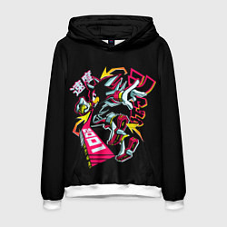 Толстовка-худи мужская Шэдоу - Sonic, цвет: 3D-белый