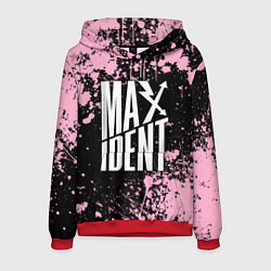 Толстовка-худи мужская Stray kids - pink maxident, цвет: 3D-красный