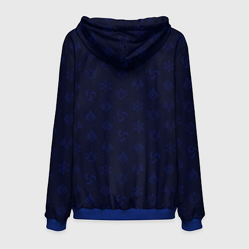 Мужская толстовка Focalors / 3D-Синий – фото 2