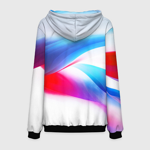 Мужская толстовка Футболка Россия / 3D-Черный – фото 2