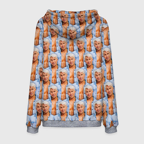 Мужская толстовка Паттерн - Райан Гослинг / 3D-Меланж – фото 2