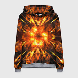 Мужская толстовка Fire abstract
