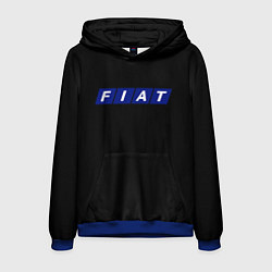 Толстовка-худи мужская Fiat sport auto, цвет: 3D-синий