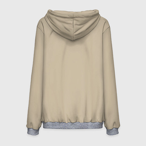 Мужская толстовка Девушка с тату / 3D-Меланж – фото 2