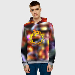 Толстовка-худи мужская Семь смертных грехов аниме, цвет: 3D-меланж — фото 2