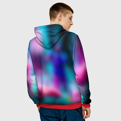 Мужская толстовка Ассасин крид мираж / 3D-Красный – фото 4