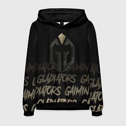 Толстовка-худи мужская Gaimin Gladiators style, цвет: 3D-черный