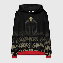 Толстовка-худи мужская Gaimin Gladiators style, цвет: 3D-красный