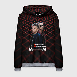 Толстовка-худи мужская Depeche Mode - Dave Martin memento mori tour, цвет: 3D-меланж