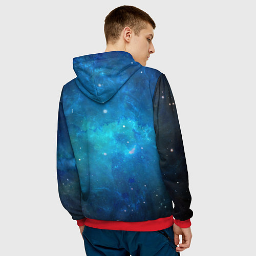 Мужская толстовка Хомялёт / 3D-Красный – фото 4