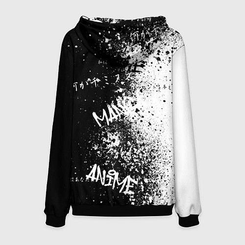 Мужская толстовка Майки из тосвы - Токийские мстители / 3D-Черный – фото 2