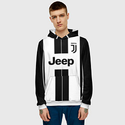 Толстовка-худи мужская Juventus collection, цвет: 3D-белый — фото 2