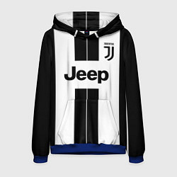 Толстовка-худи мужская Juventus collection, цвет: 3D-синий