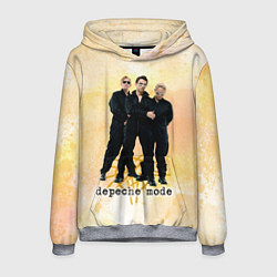 Толстовка-худи мужская Depeche Mode - Universe band, цвет: 3D-меланж