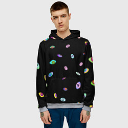 Толстовка-худи мужская Kaufmo Abstracted The Amazing Digital Circus, цвет: 3D-меланж — фото 2